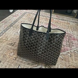Goyard St. Louis tote bag in black